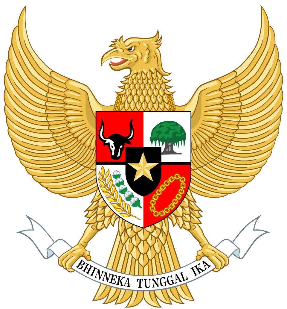 Garuda Indonesia Logo - File:National emblem of Indonesia Garuda Pancasila.svg - Wikimedia Commons
