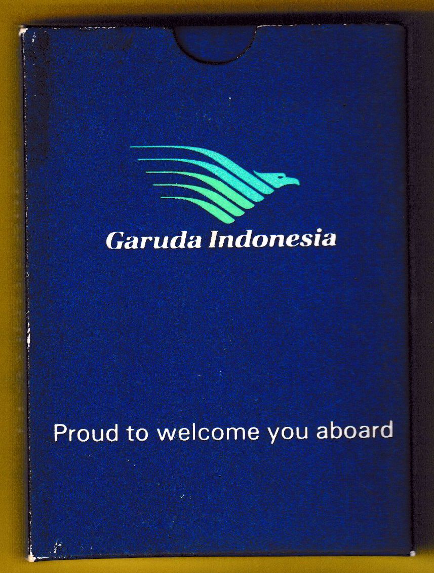 Garuda Indonesia Logo - Garuda Indonesia Airline — The World of Playing Cards