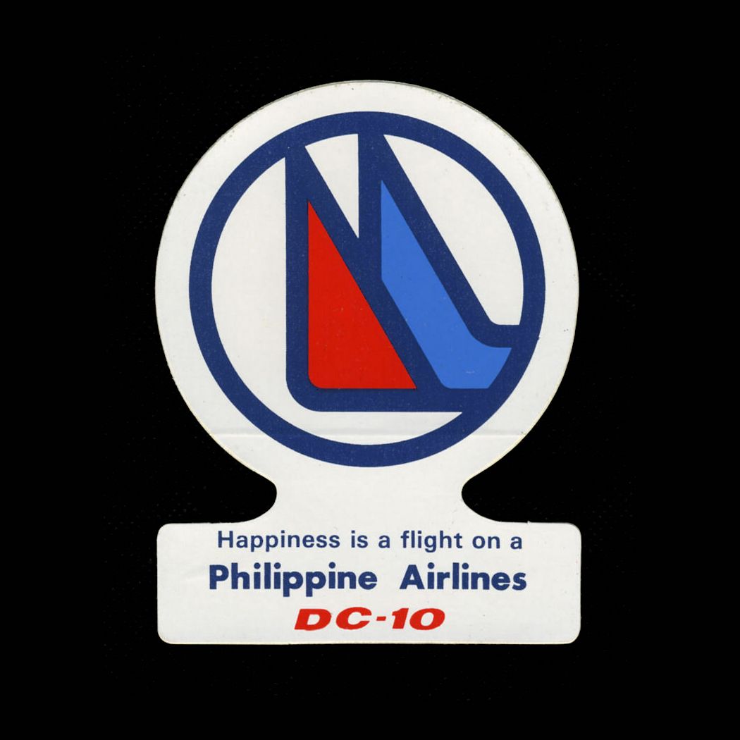 Philippine Airlines Logo - Philippine Airlines by Jerry Leonhart, Primo Angeli Graphics, 1968.  Discover more logos at https://t.co/2OFIoglbzt #logos #branding #design  #graphicdesign