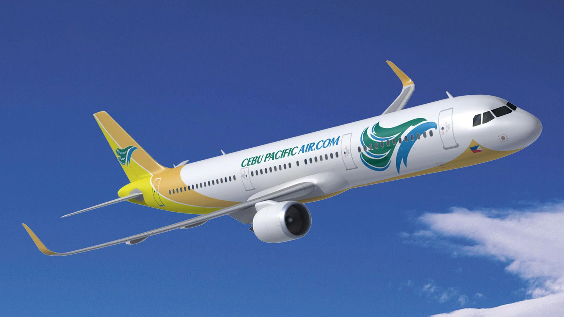 Cebu Pacific Logo - Cebu Pacific Operates Its First Safpowered Commercial Flight | Aviation  News Online