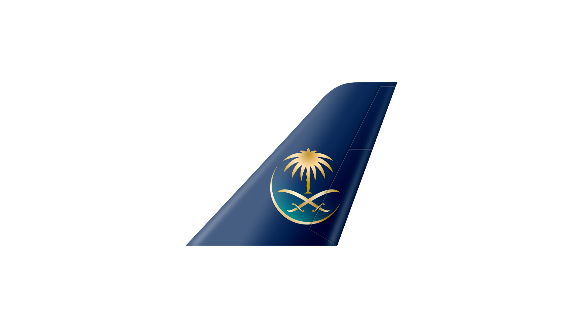Saudia Logo - Saudia Arabian Airlines – Plane Sticker