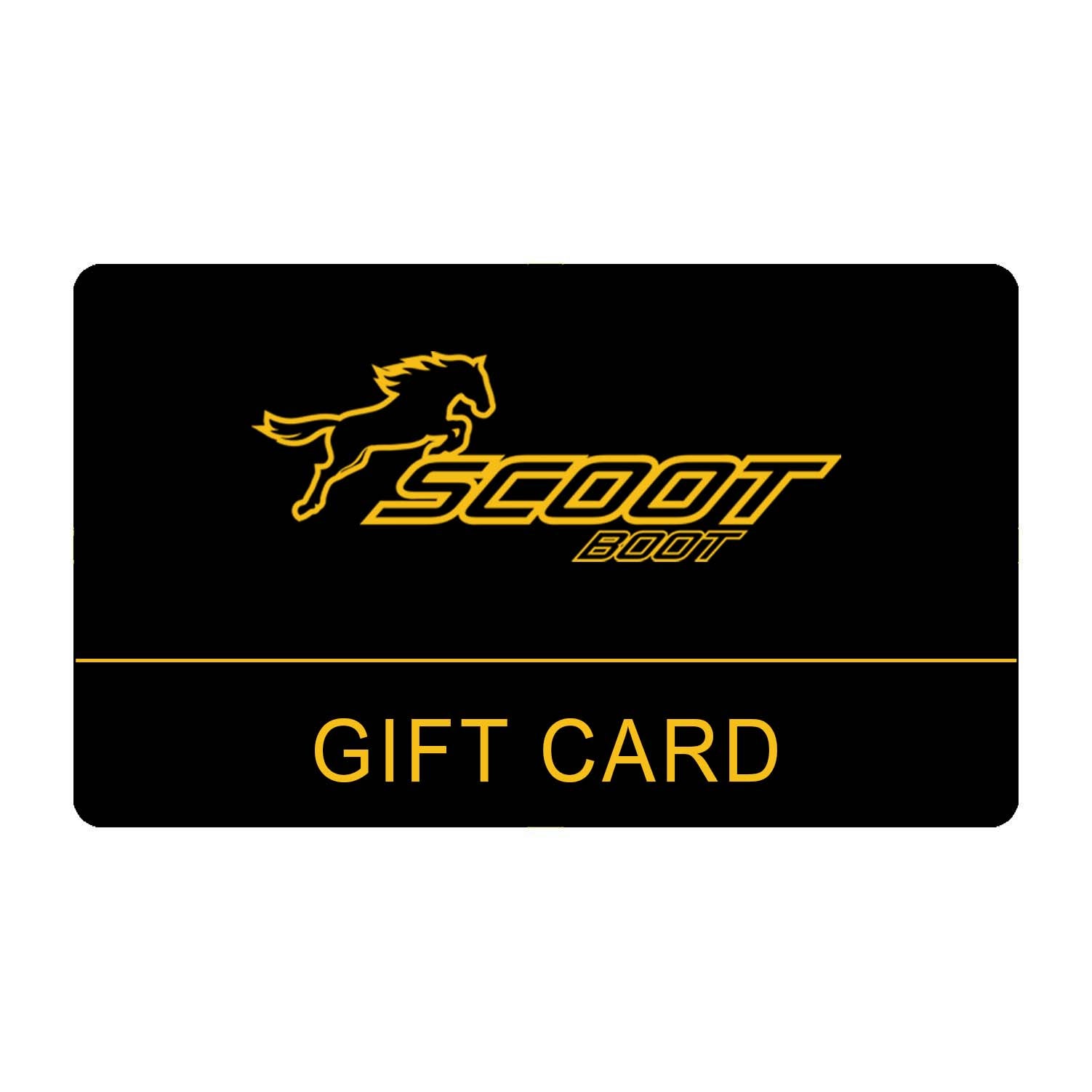 Scoot Logo - Scootboot Gift Card - 50