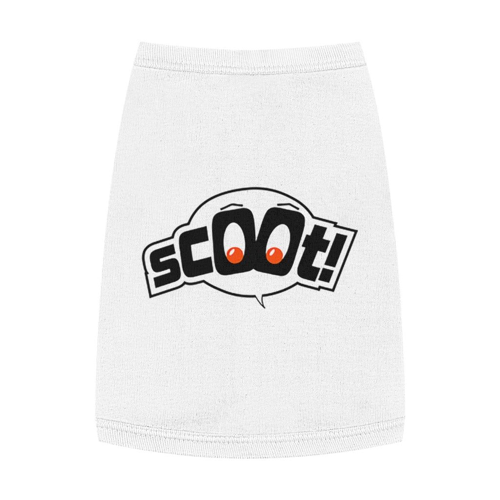 Scoot Logo - Scoot - Logo Design - Pet Tank Top | Scout Comics & Entertainment Holdings,  Inc.