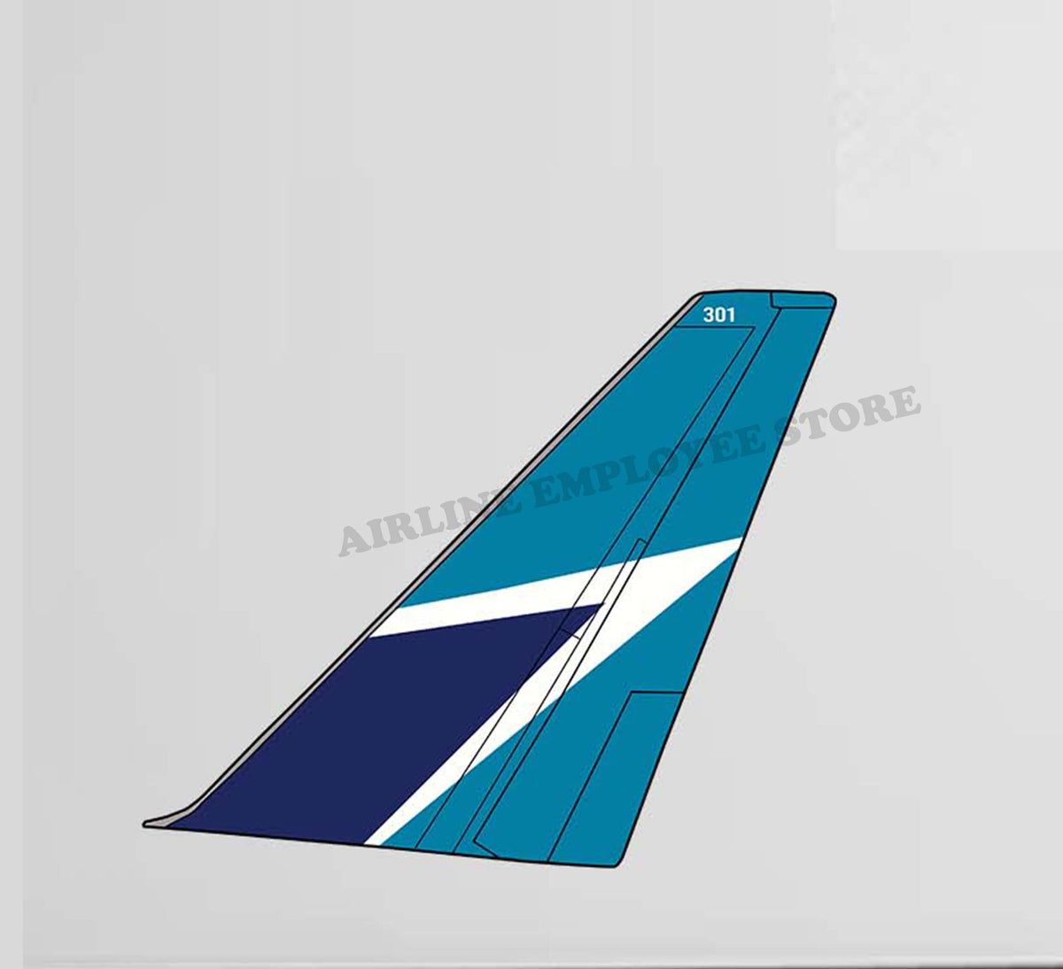 WestJet Logo - WestJet Livery Tail Decal Stickers