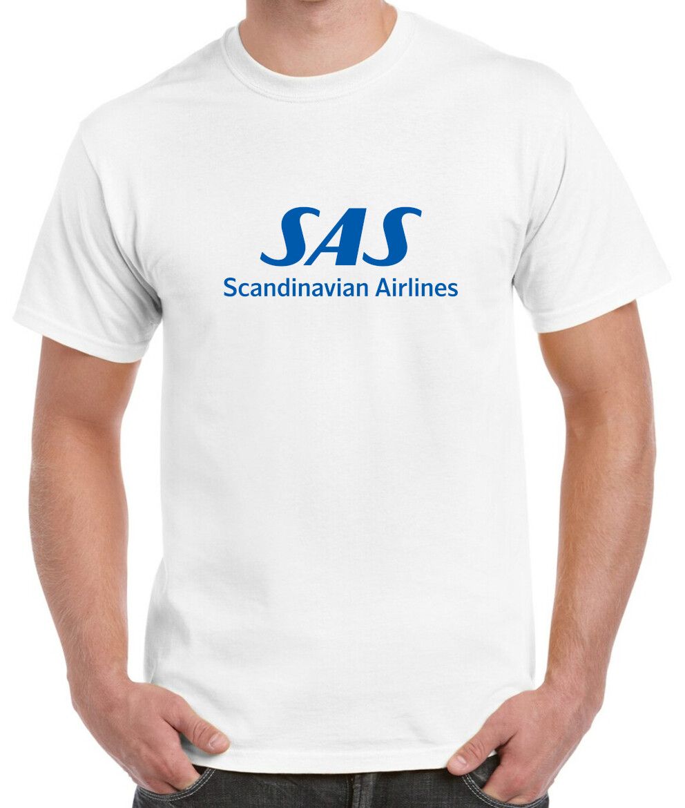SAS Scandinavian Airlines Logo - SAS - Scandinavian Airlines T-Shirt