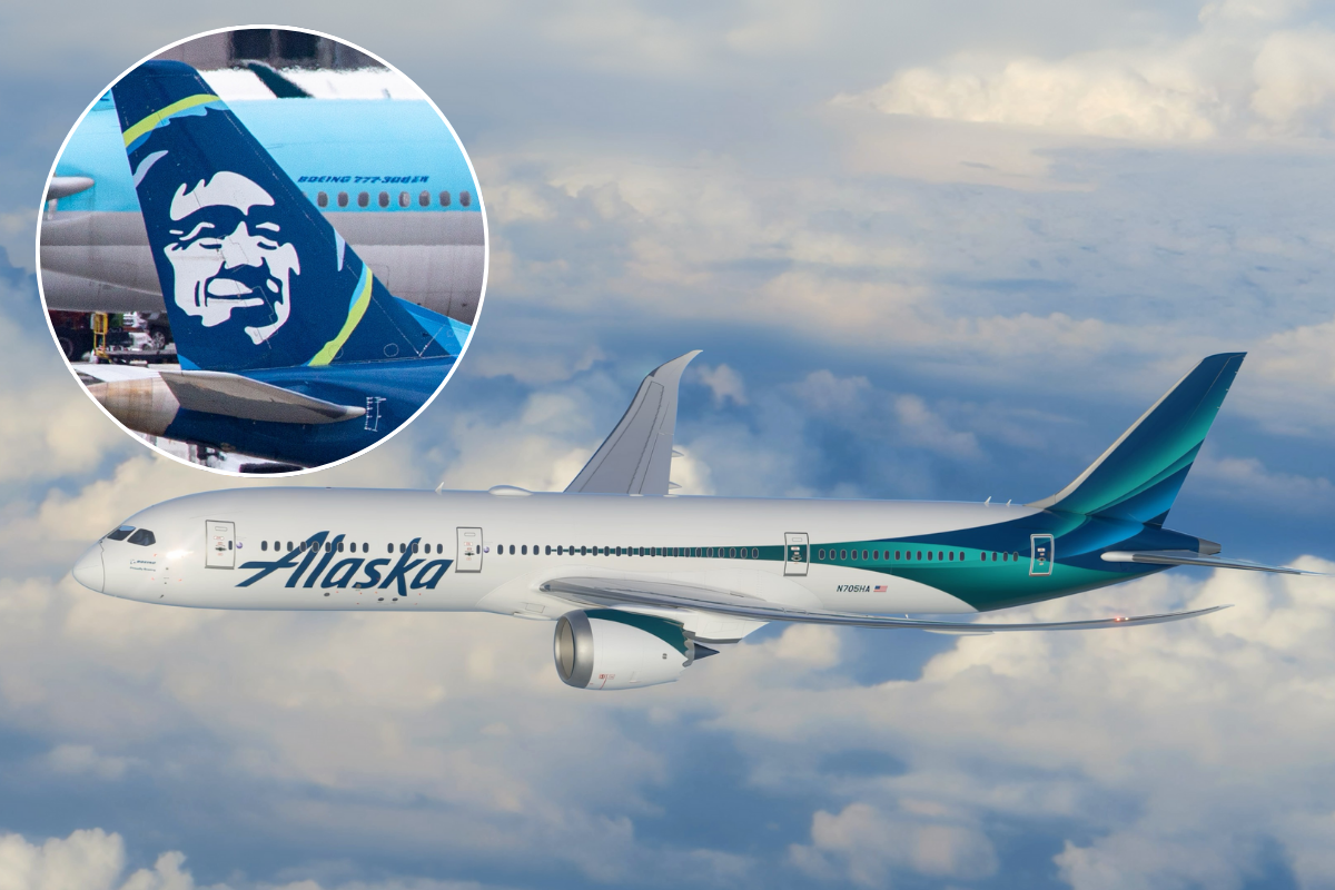 Alaska Airlines Logo - Fans Furious As Alaska Airlines Drops Beloved Eskimo Logo For Flights To  London, Rome And Beyond
