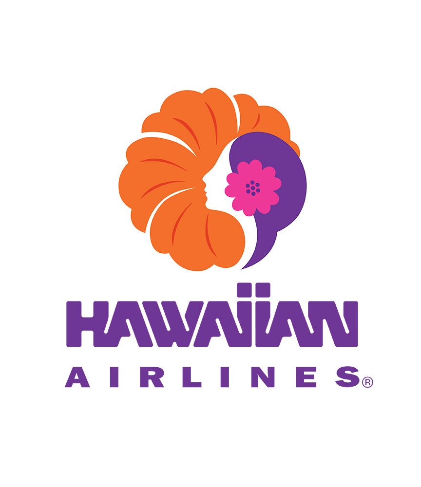 Hawaiian Airlines Logo - Hawaiian Airlines Heritage Logo T-Shirt - WHITE / S