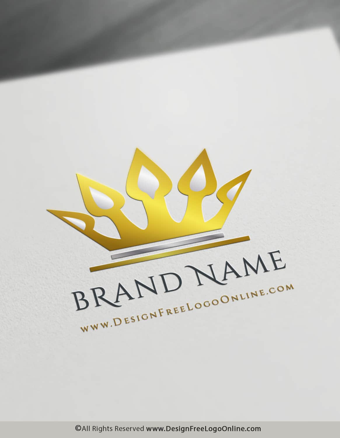 Companies with Yellow Crown Logo - Online Royalty Crown Logo Design - Free Logo Maker