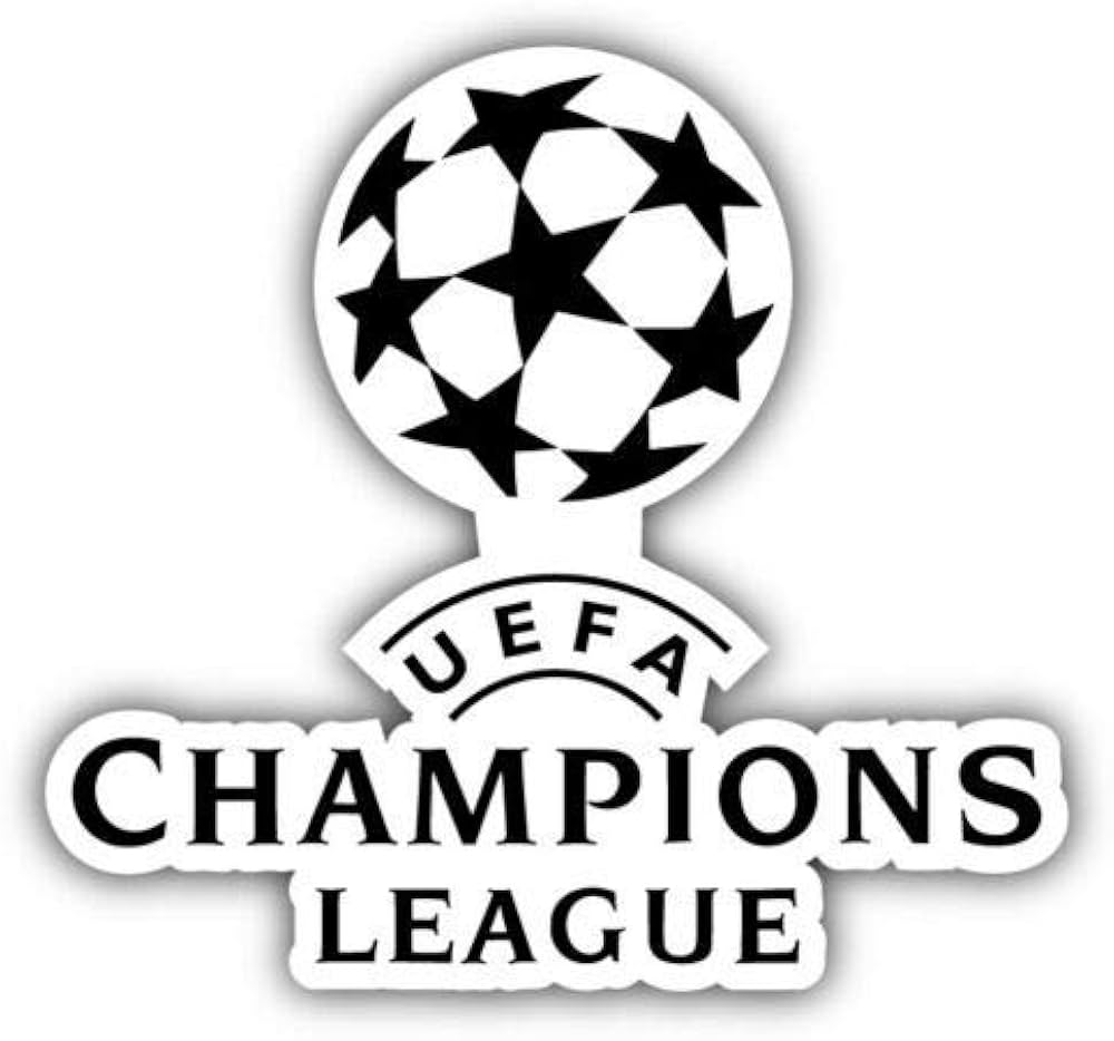Champions League Logo - stickers Pack of 6-2