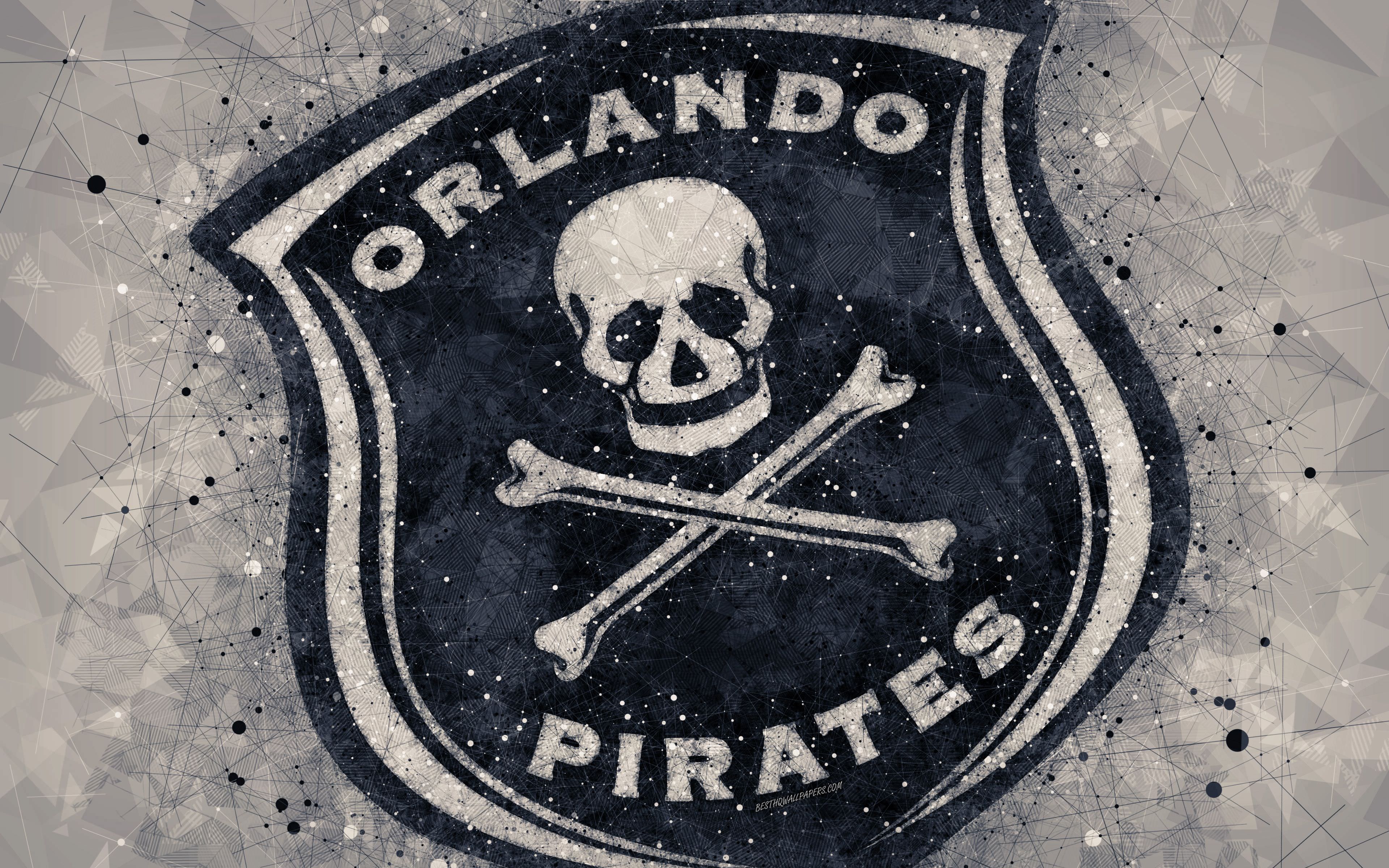 Orlando Pirates FC Logo - Download Orlando Pirates FC 4k logo Wallpaper - GetWalls.io