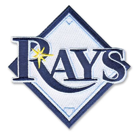 Tampa Rays Logo - Tampa Bay Rays Embroidered Emblem Logo Patch