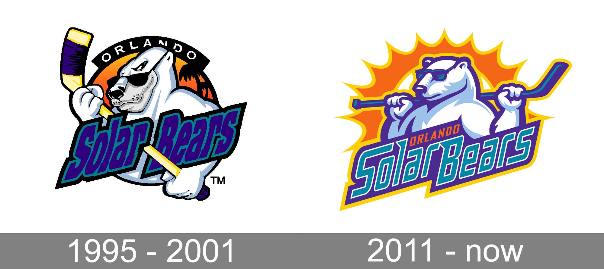 Orlando Solar Bears Logo - Orlando Solar Bears Logo and symbol, meaning, history, PNG, brand