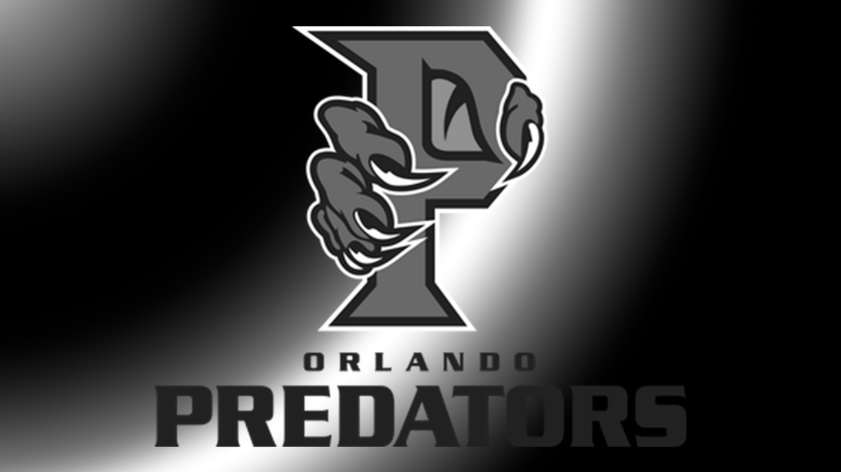 Orlando Predators Logo - News: Arena Football One Terminates Orlando Predators Membership and Expels  them from AF1 - Arena Football One