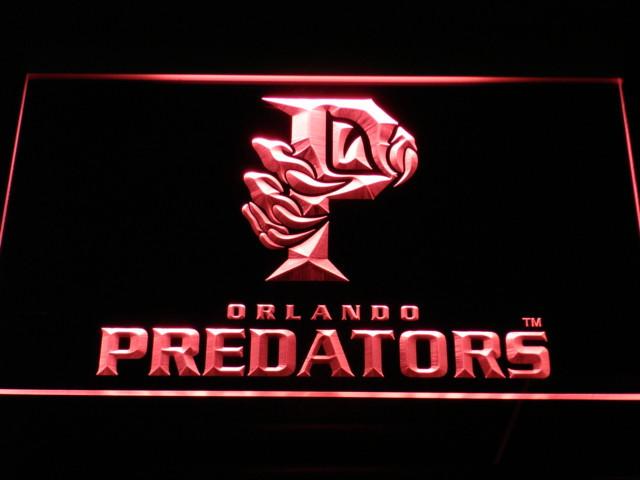 Orlando Predators Logo - Orlando Predators LED Neon Sign USB