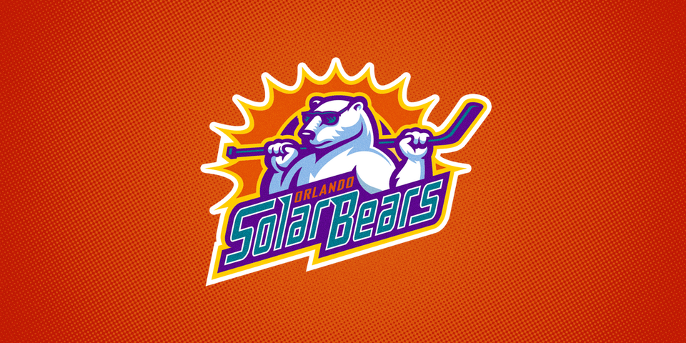 Orlando Solar Bears Logo - Orlando Solar Bears — Blog — icethetics.co