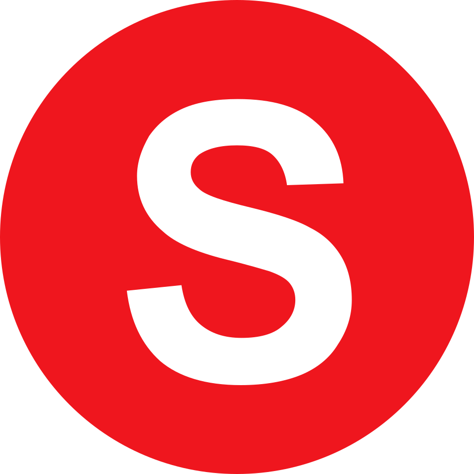 Large Red S Logo - File:Icon S red.svg - Wikimedia Commons