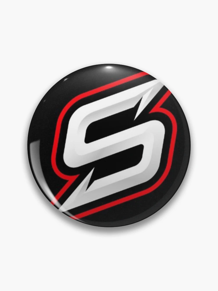 Large Red S Logo - S Logo art design black color