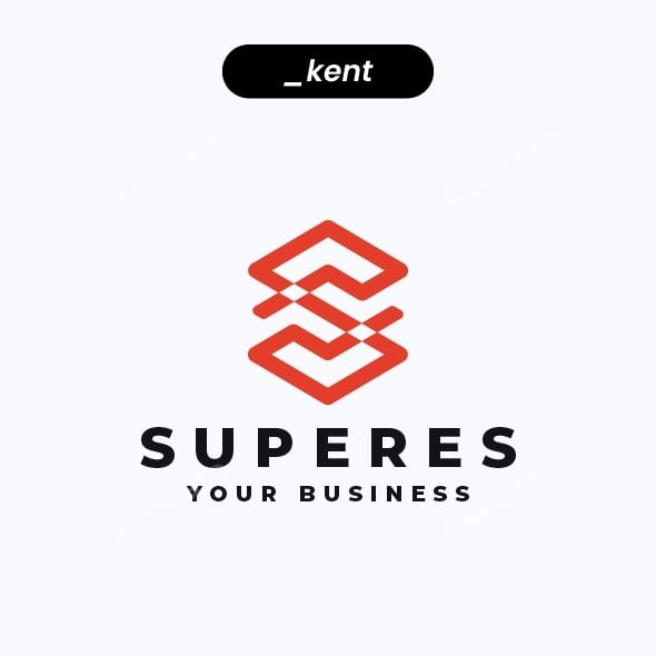 Large Red S Logo - Red S Design Letter Logos from GraphicRiver