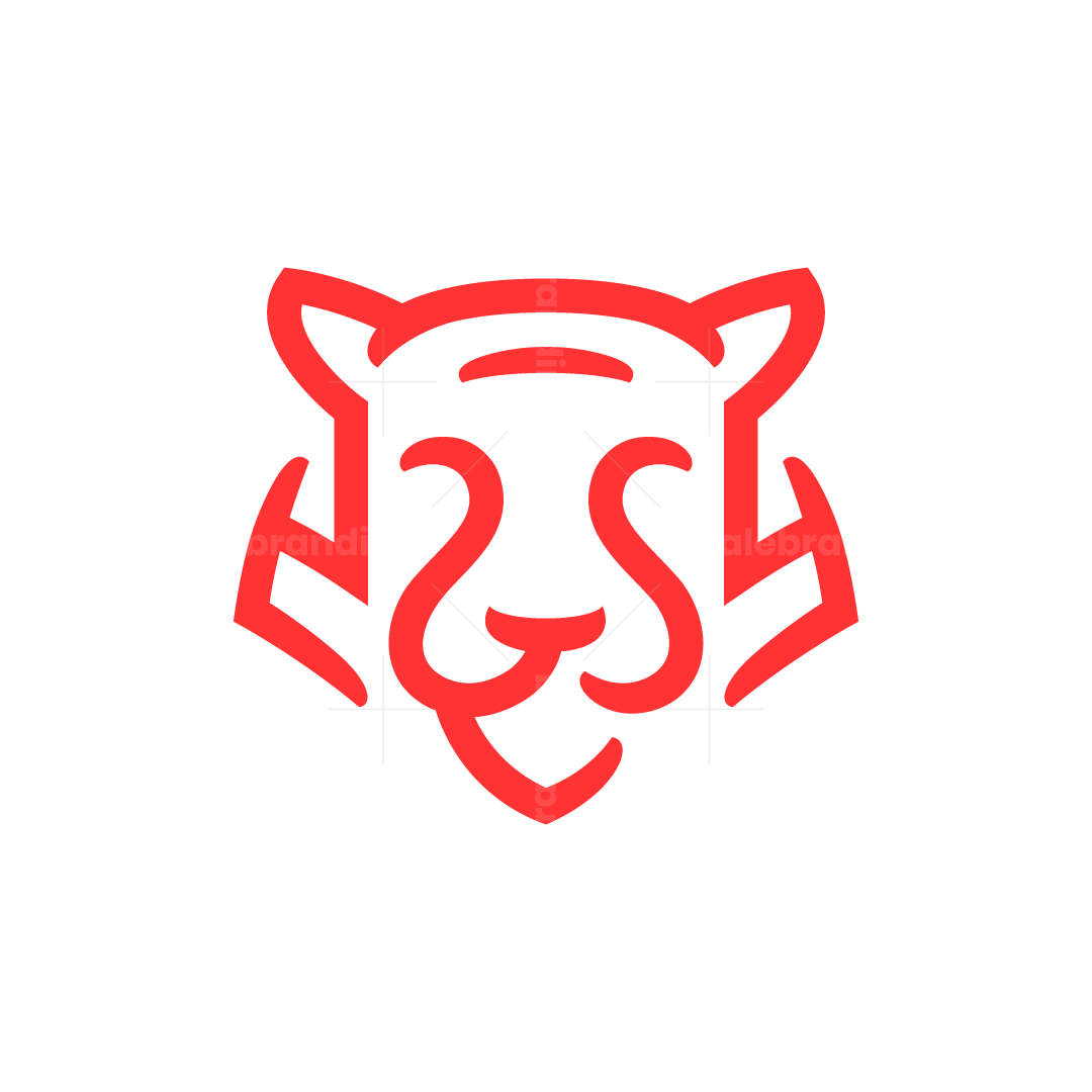 Large Red S Logo - Letter S Red Tiger Logo
