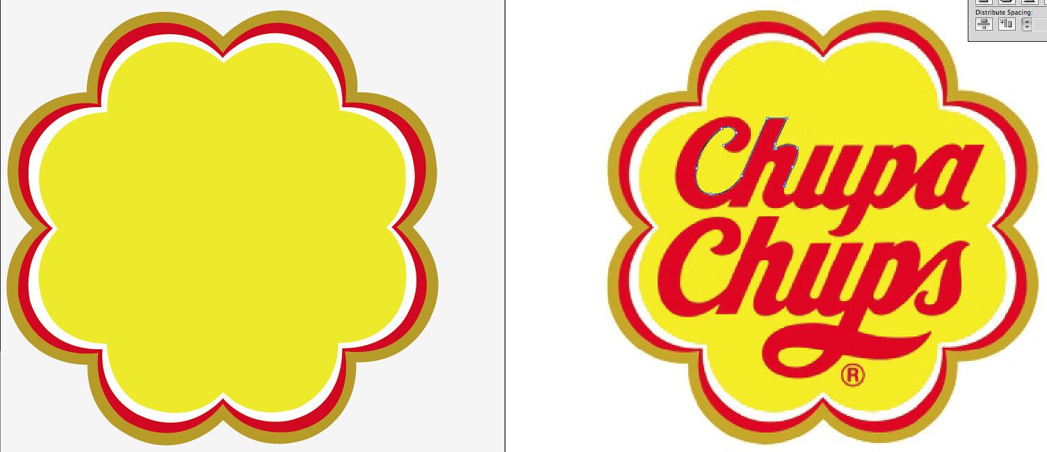 Chupa Chups Logo - chupa chups logo process 4 | Chaylee Brown | Flickr
