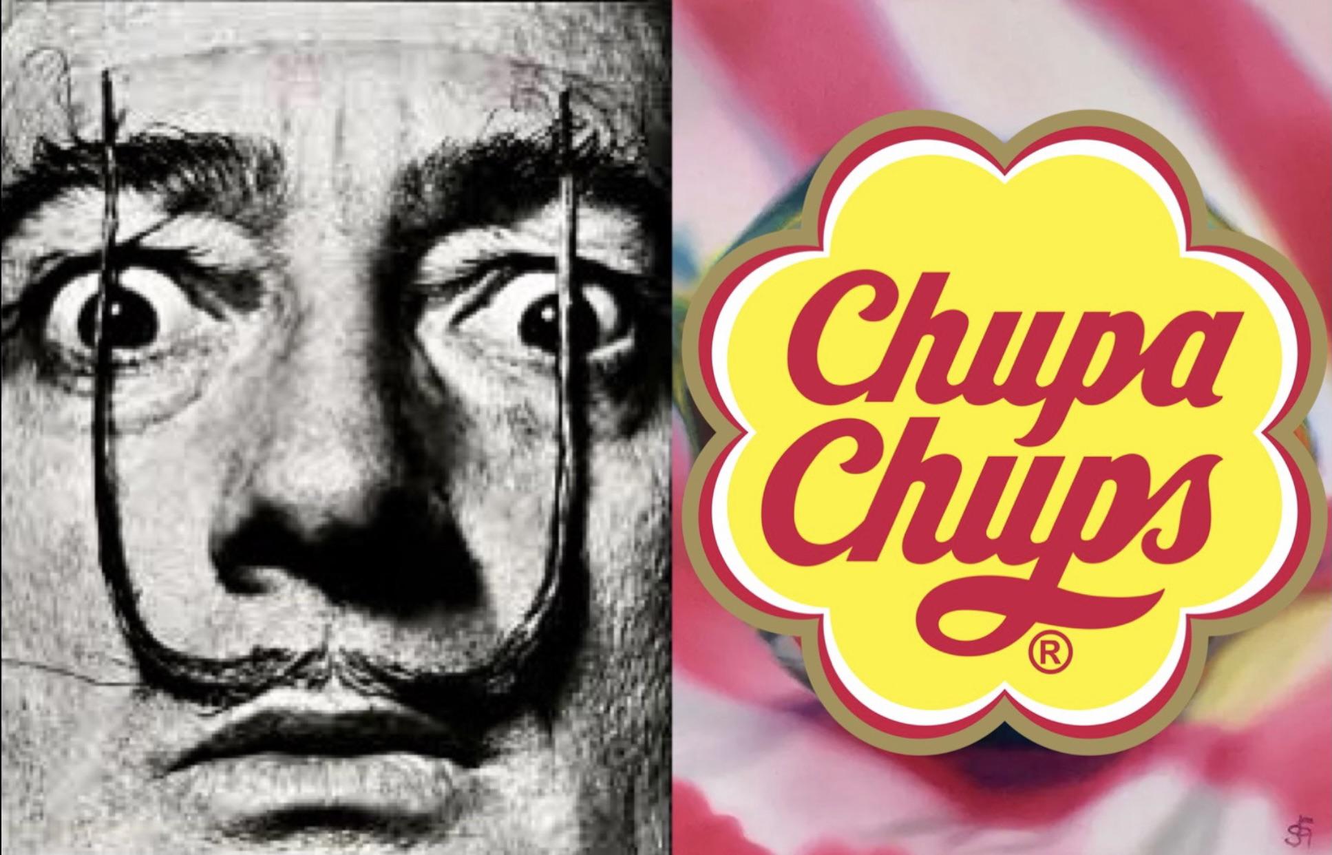 Chupa Chups Logo - The Chupa Chups logo was designed in 1969 by the surrealist Salvador Dalí.  Its 1st marketing campaign was the logo with the slogan 