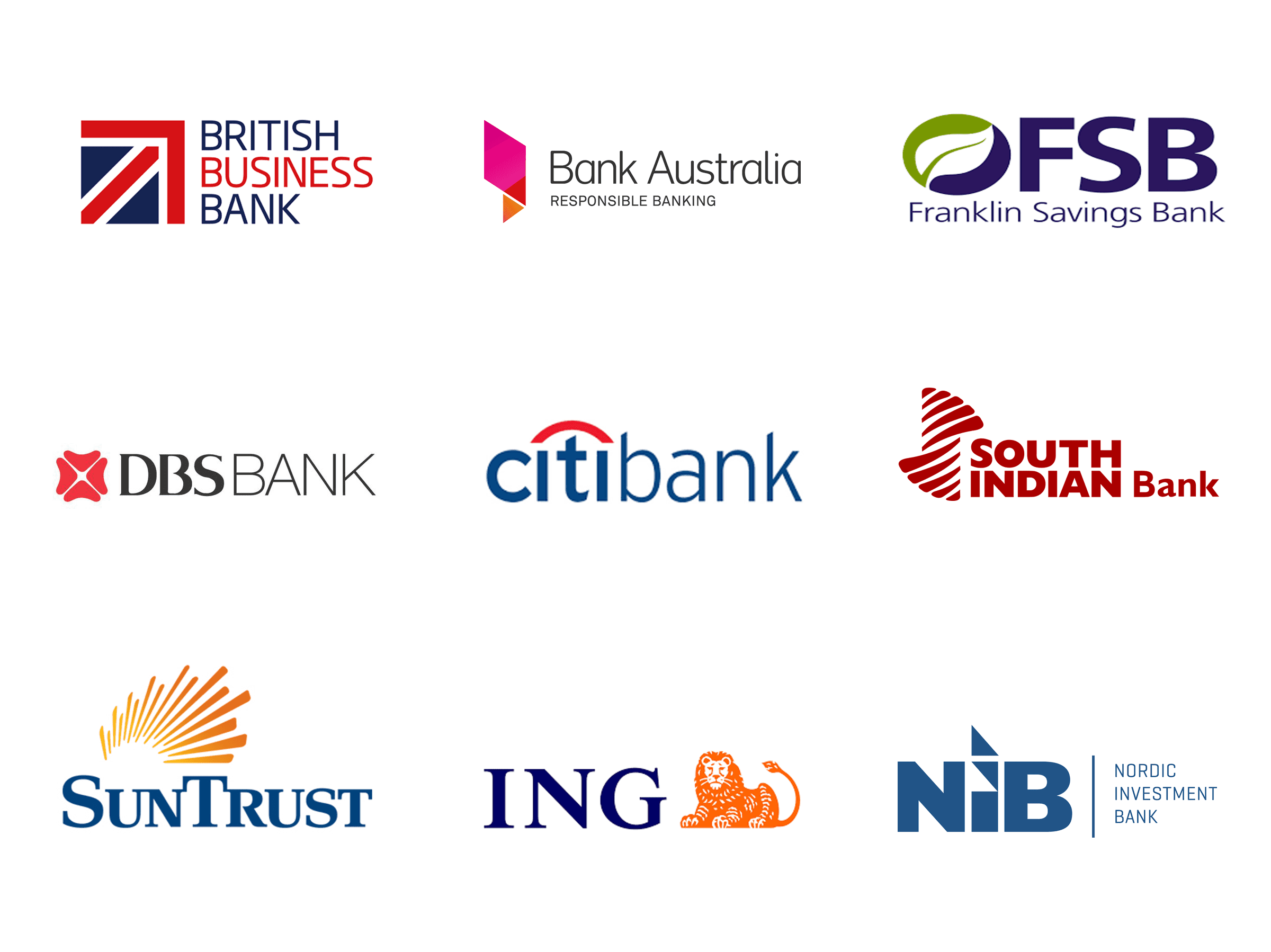 Investment Banking Logo - Bank Names: Original Examples & Tips | Logo Design Blog | Logaster