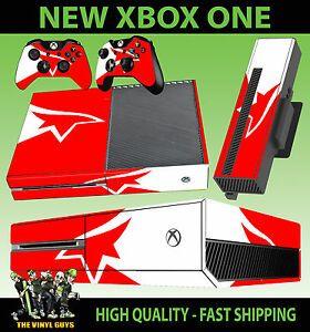 Red Xbox Logo - XBOX ONE MIRRORS EDGE LOGO RED WHITE FAITH CONSOLE STICKER SKIN & 2 ...