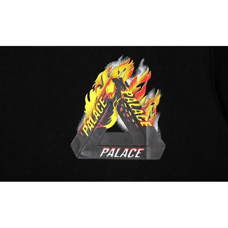 Palace Logo - PALACE Logo Only Fire Unisex Cotton T-Shirt | 11street Malaysia - T ...