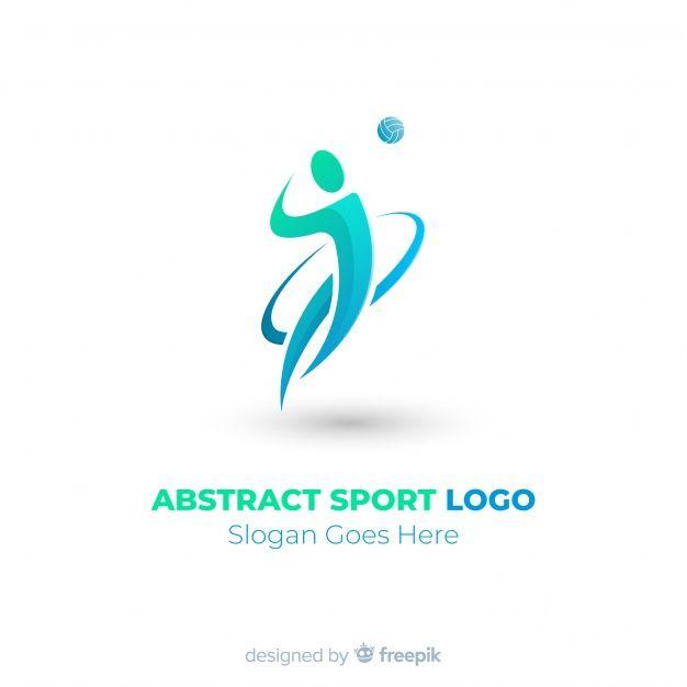 Spors Logo - Modern sports logo template with flat design Vector | Free Download
