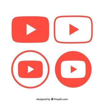 YouTube Circle Logo - Youtube play button Icons | Free Download