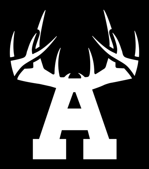 Black and White Alabama Logo - Bucks of Alabama LP - Decals – Bucks of America