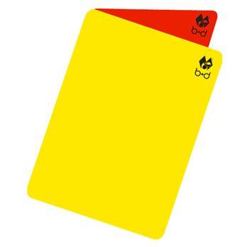 Red and Yellow D Logo - b+d reverse disciplinary card 'Flip' red/yellow - Allzweck ...