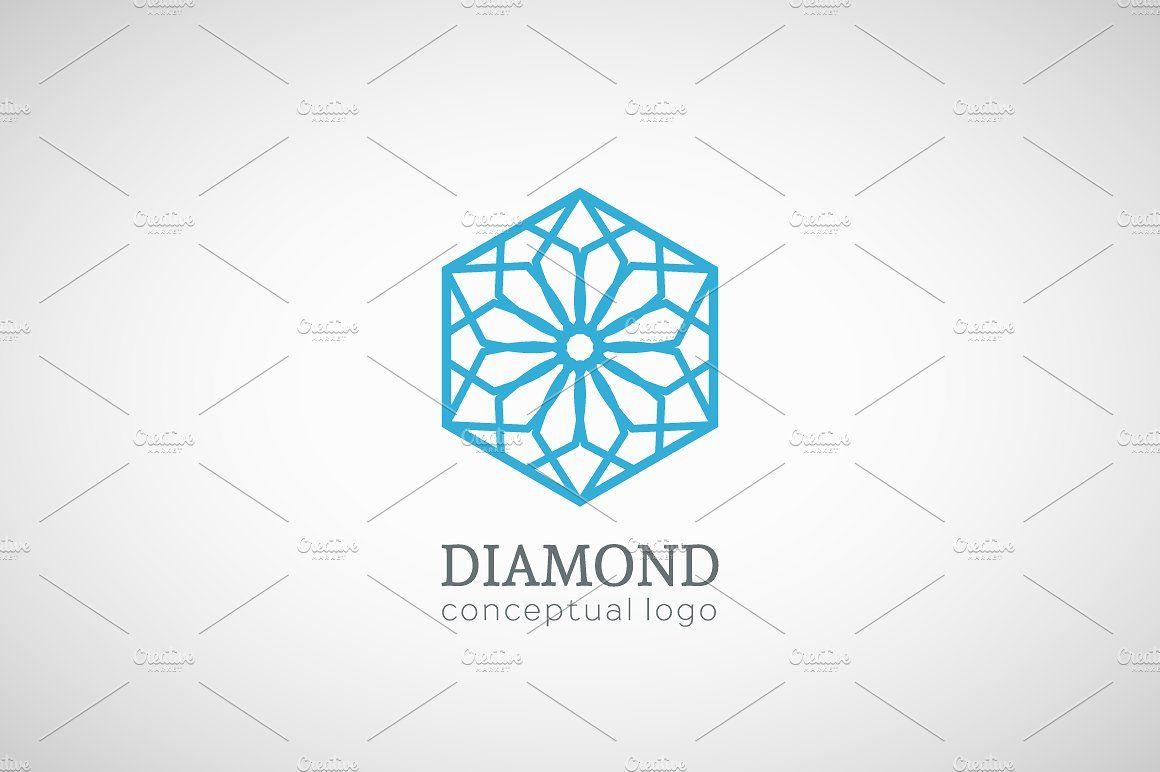 Diamond Logo - Diamond logo ~ Logo Templates ~ Creative Market