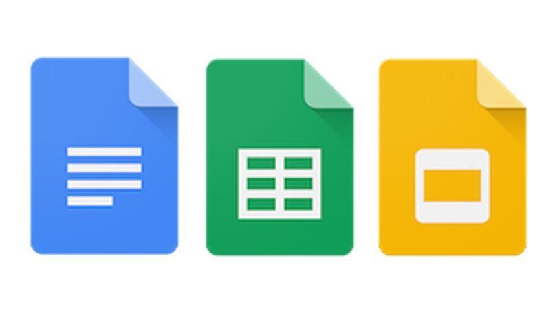Google Slides Logo - Google Docs, Sheets, and Slides