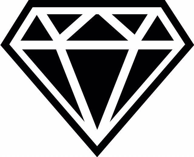 White Diamond Logo - Diamond Logo – RD Custombikes