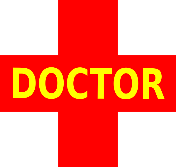 Red Yellow B Logo - Doctor Logo Red Yellow Clip Art at Clker.com - vector clip art ...