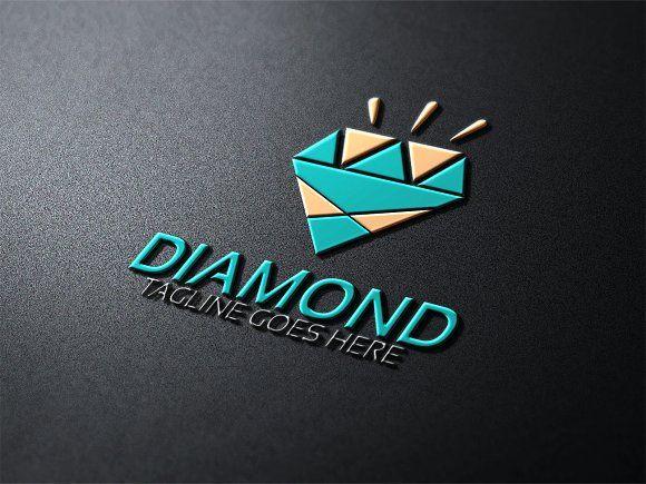 2 Diamond Logo - Diamond Logo Version 2 ~ Logo Templates ~ Creative Market