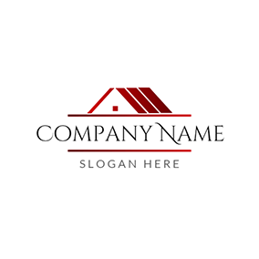 Red and White Triangles Company Logo - Free Business & Consulting Logo Designs | DesignEvo Logo Maker
