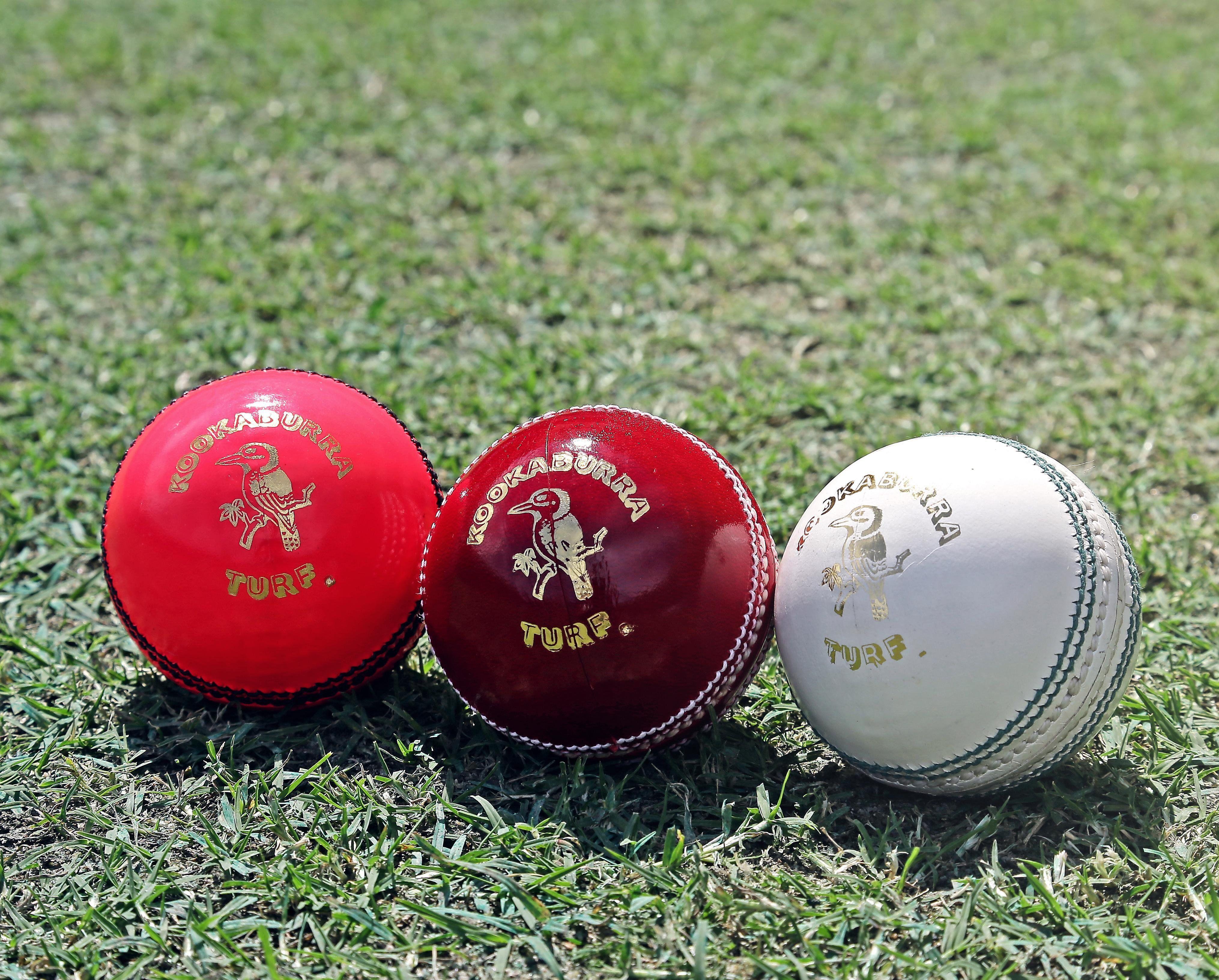 Red and White Ball Logo - How it is made: The pink Kookaburra cricket ball
