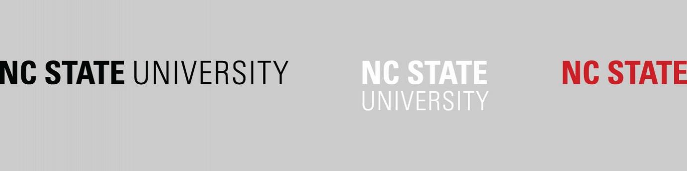 Gray and Red Logo - Logo - NC State Brand