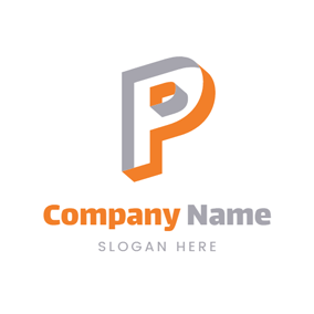 Orange P Logo - 400+ Free Letter Logo Designs | DesignEvo Logo Maker
