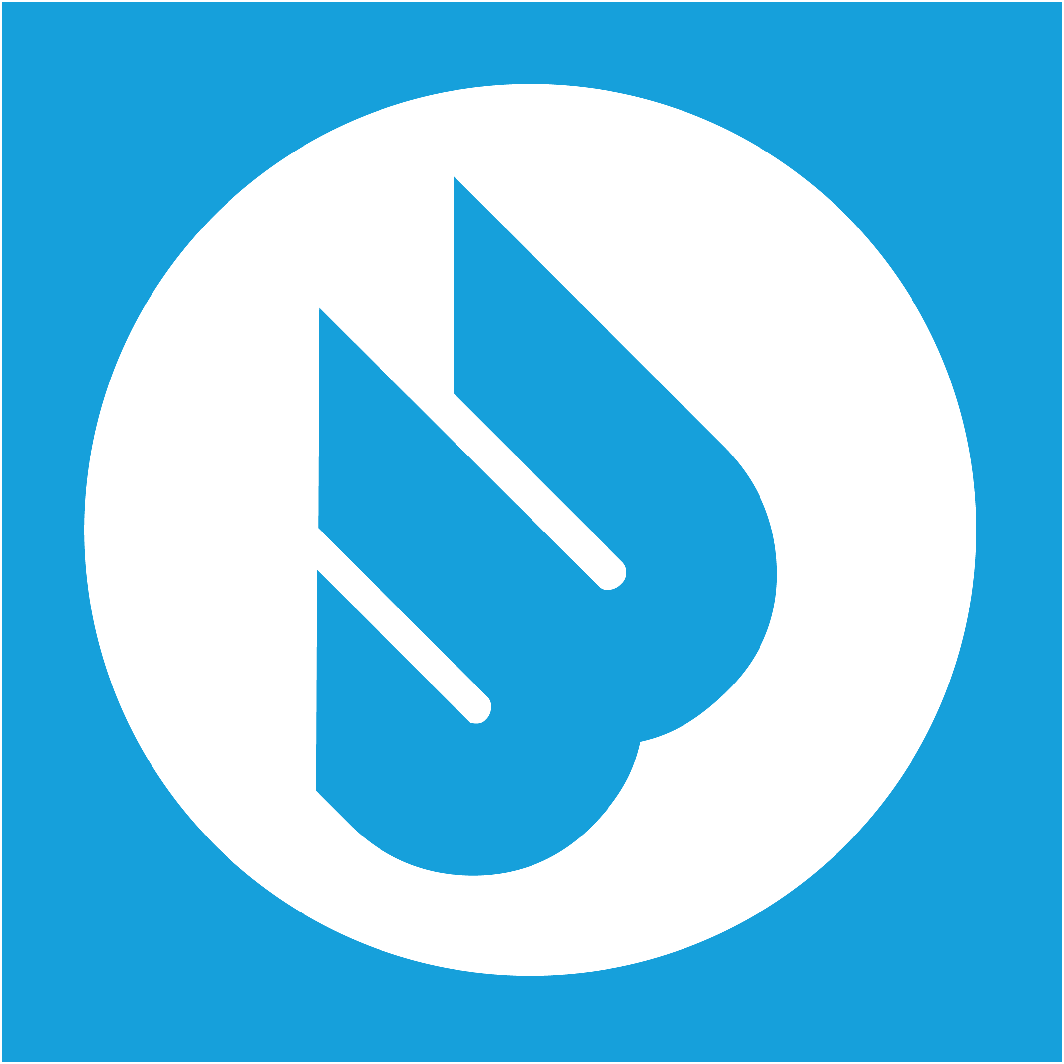 Blue Square Logo - WorldWaterSkiers.com