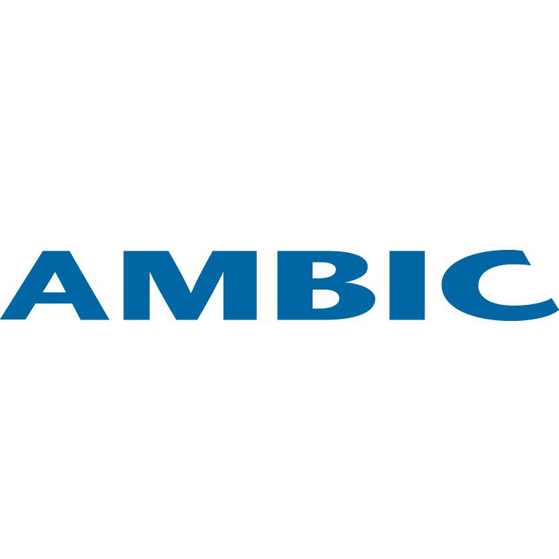People with Blue Square Logo - ambic-logo-blue-square | AMBIC Equipment Ltd UK