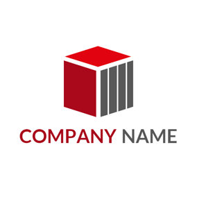 Gray and Red Logo - Free Storage Logo Designs. DesignEvo Logo Maker
