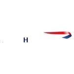 Red and Blue Swoosh Logo - Logos Quiz Level 8 Answers - Logo Quiz Game Answers