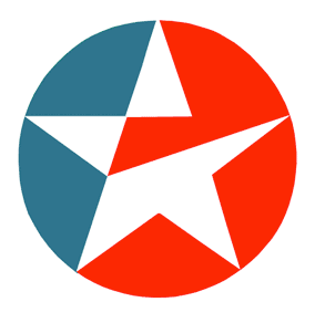 Red and Blue Logo - Logo caltex red blue star.gif
