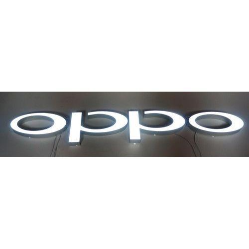 Oppo Logo - Grey And White Oppo Logo Board, Rs 10000 /piece, Chimate Technology ...