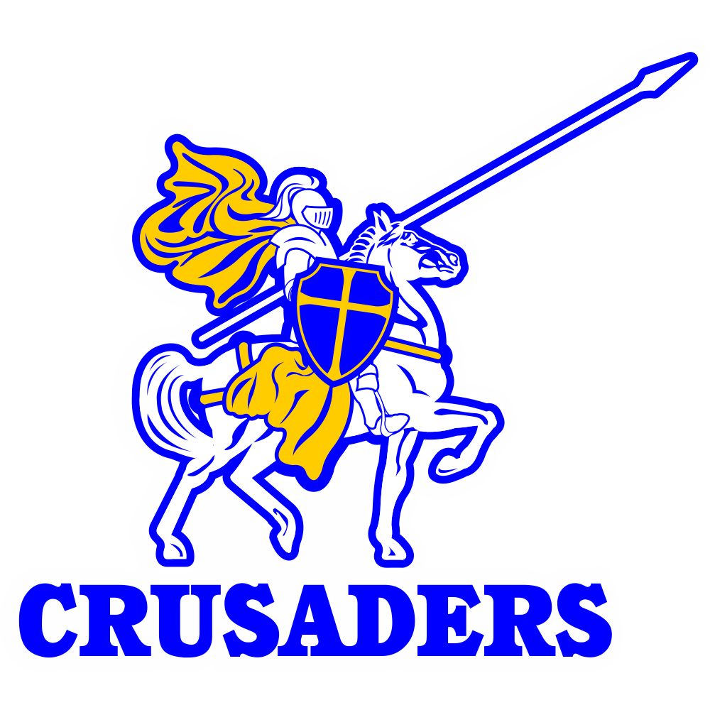 Crusaders Logo - Crusaders Logo Car Decal