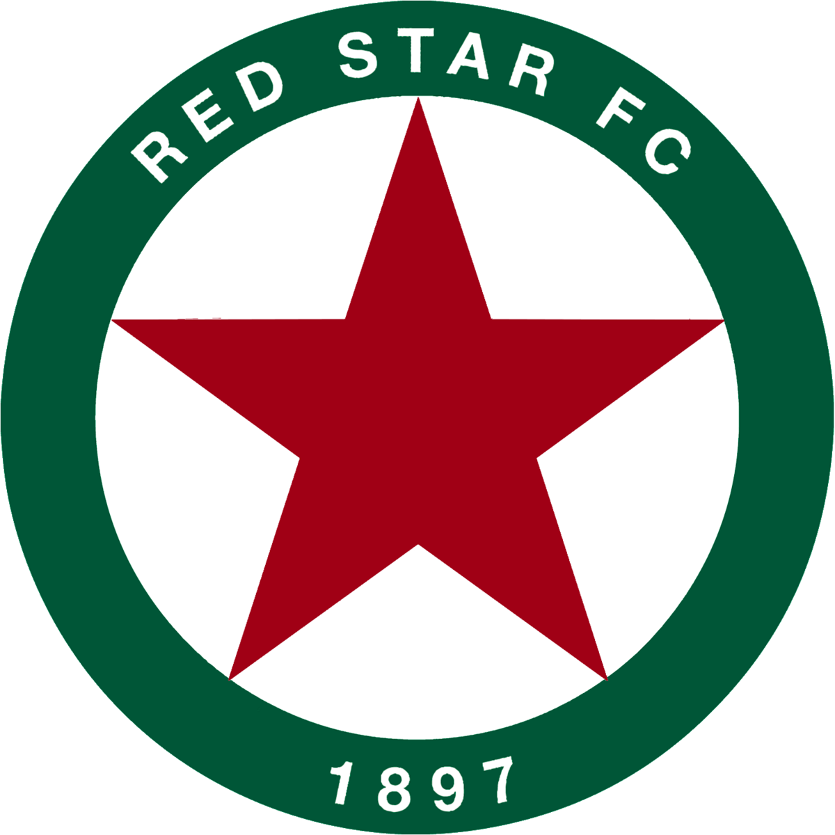 What Company Has a Star in Circle Logo - Red Star F.C.