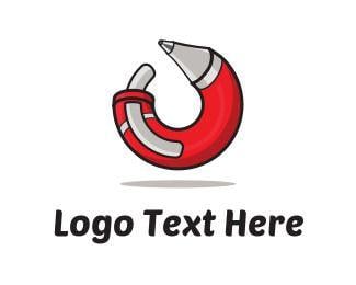 Red Calligraphy Logo - Calligraphy Logo Maker | Best Calligraphy Logos | BrandCrowd